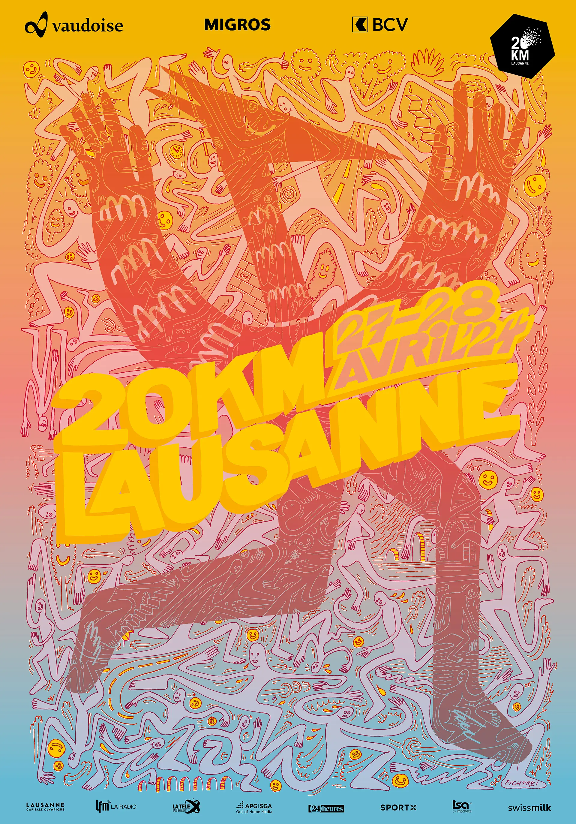 Affiche 20km 2024 x fichtre